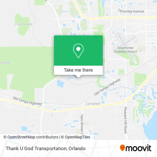 Mapa de Thank U God Transportation