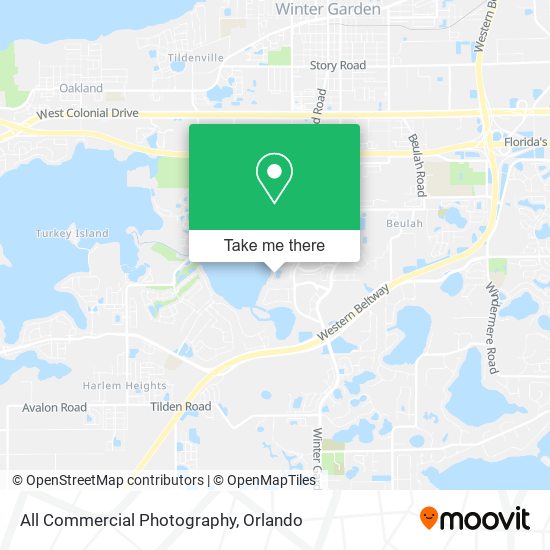 All Commercial Photography map