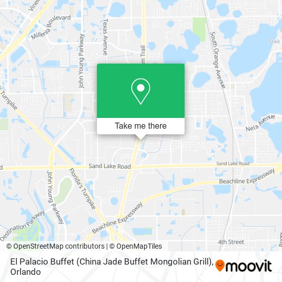 El Palacio Buffet (China Jade Buffet Mongolian Grill) map