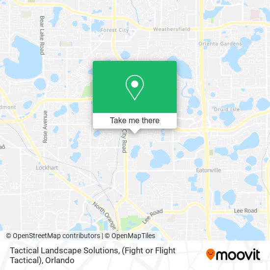 Tactical Landscape Solutions, (Fight or Flight Tactical) map