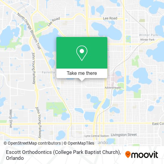 Escott Orthodontics (College Park Baptist Church) map