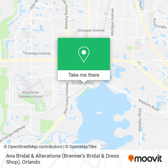 Mapa de Ana Bridal & Alterations (Brenner's Bridal & Dress Shop)