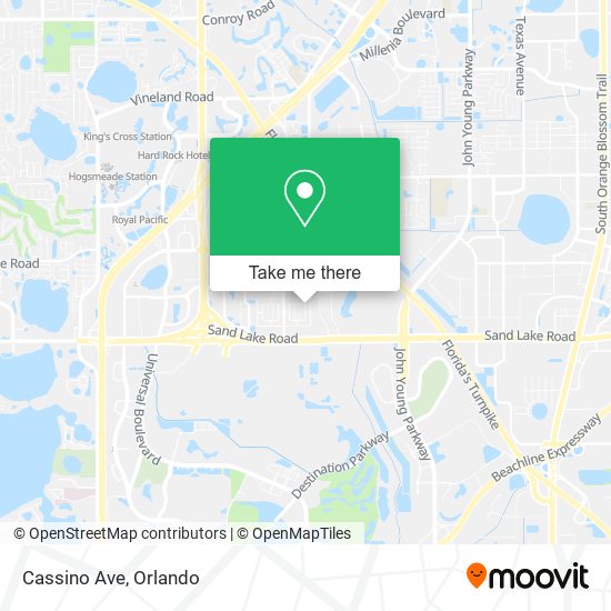 Mapa de Cassino Ave