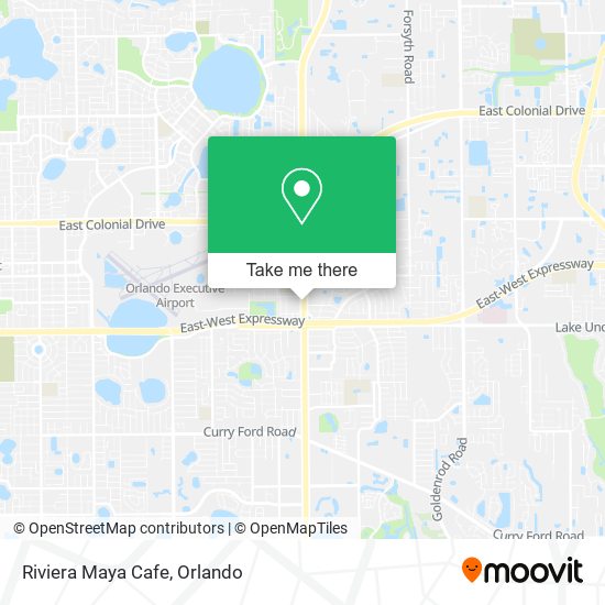 Mapa de Riviera Maya Cafe