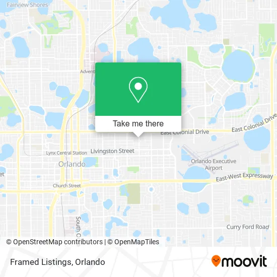 Mapa de Framed Listings