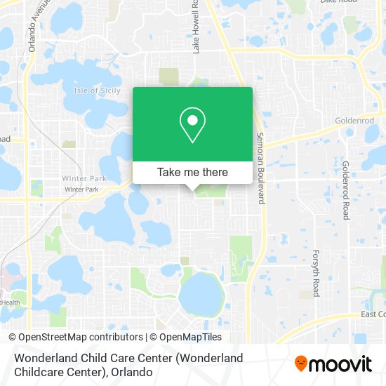 Wonderland Child Care Center (Wonderland Childcare Center) map