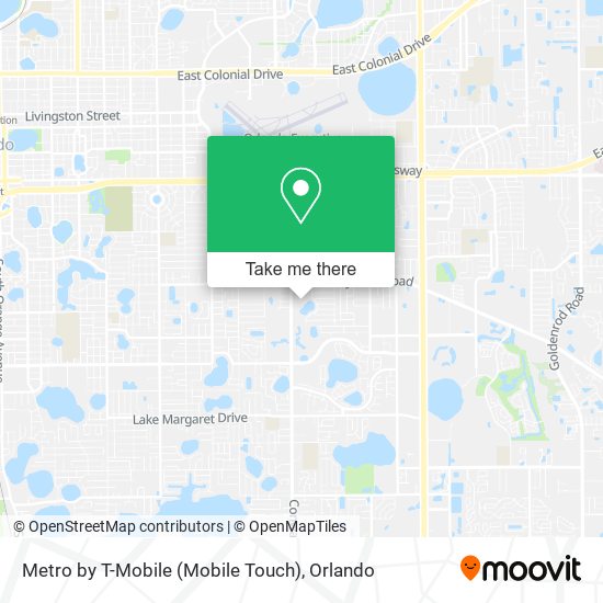 Metro by T-Mobile (Mobile Touch) map