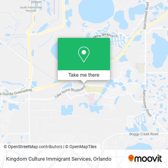 Kingdom Culture Immigrant Services map
