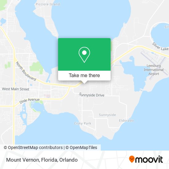 Mapa de Mount Vernon, Florida
