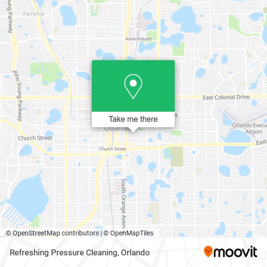 Refreshing Pressure Cleaning map