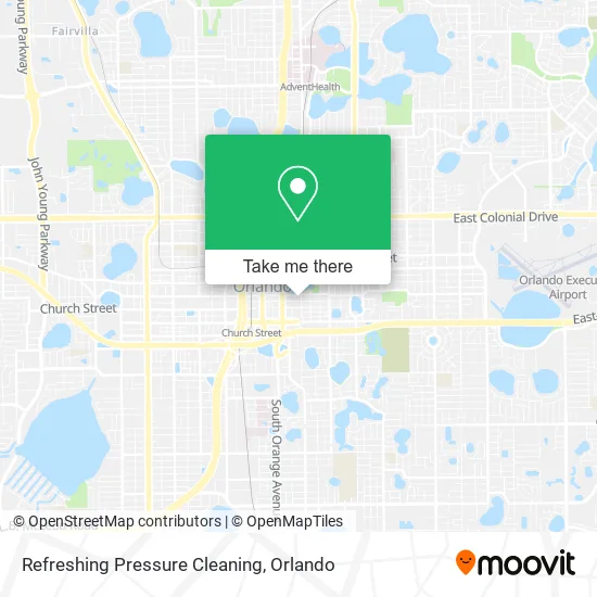 Mapa de Refreshing Pressure Cleaning