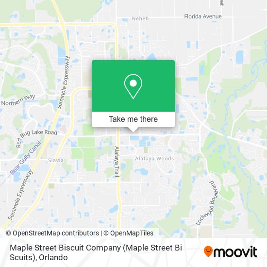 Maple Street Biscuit Company (Maple Street Bi Scuits) map