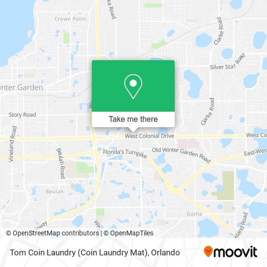 Mapa de Tom Coin Laundry (Coin Laundry Mat)