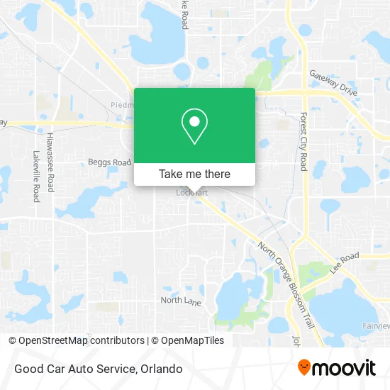 Good Car Auto Service map