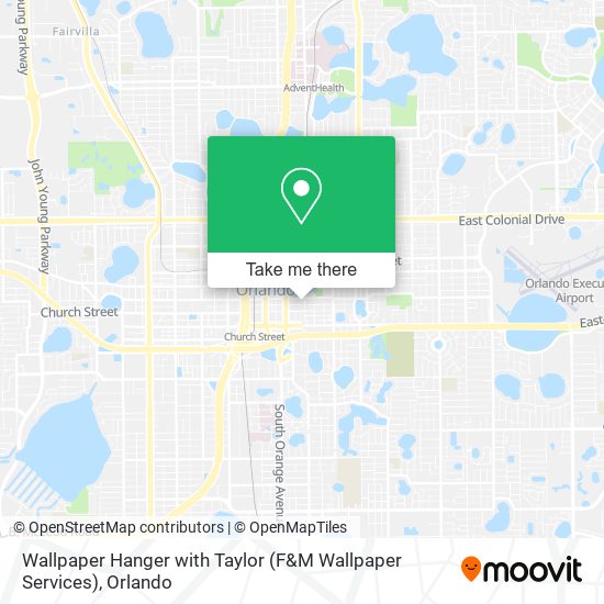 Wallpaper Hanger with Taylor (F&M Wallpaper Services) map