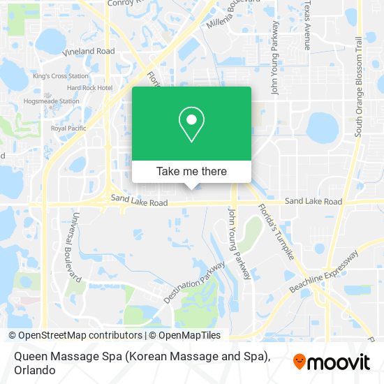 Mapa de Queen Massage Spa (Korean Massage and Spa)