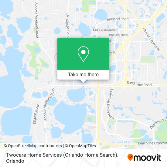 Twocare Home Services (Orlando Home Search) map