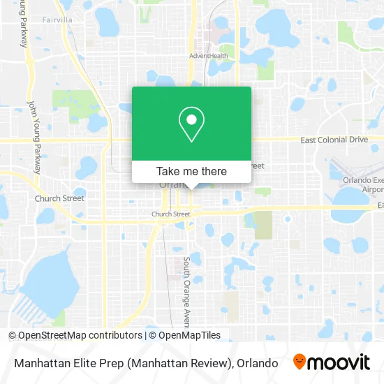 Mapa de Manhattan Elite Prep (Manhattan Review)