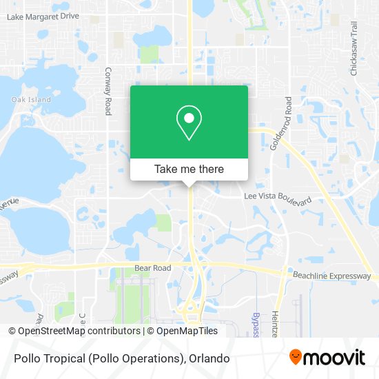 Pollo Tropical (Pollo Operations) map