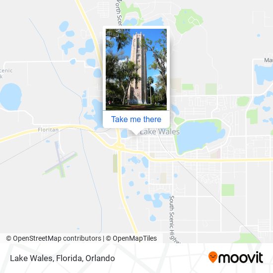 Lake Wales, Florida map