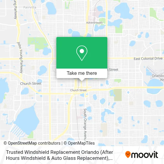 Trusted Windshield Replacement Orlando (After Hours Windshield & Auto Glass Replacement) map