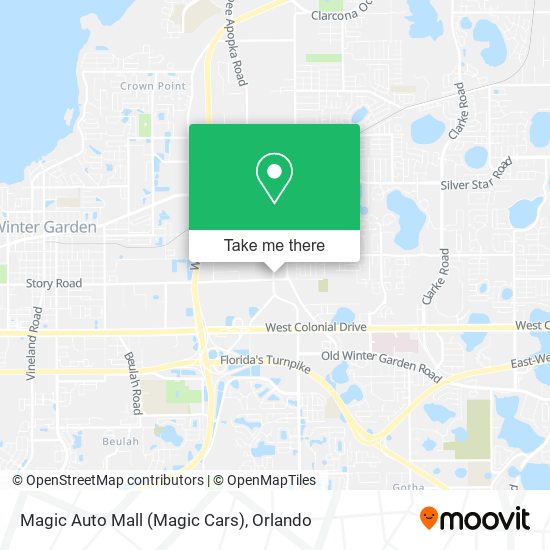 Magic Auto Mall (Magic Cars) map