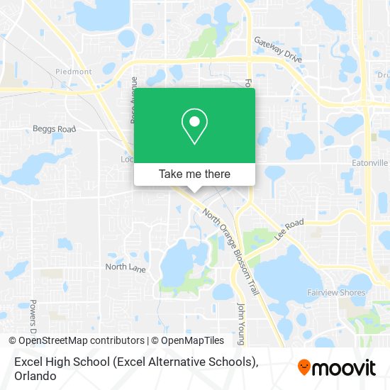 Excel High School (Excel Alternative Schools) map
