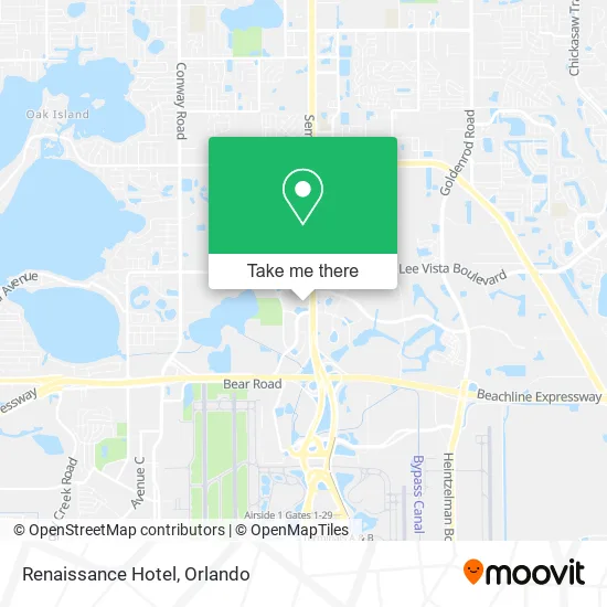 Mapa de Renaissance Hotel