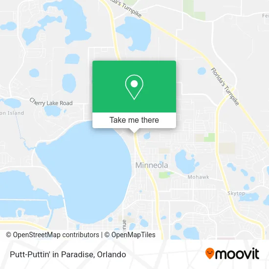 Putt-Puttin' in Paradise map