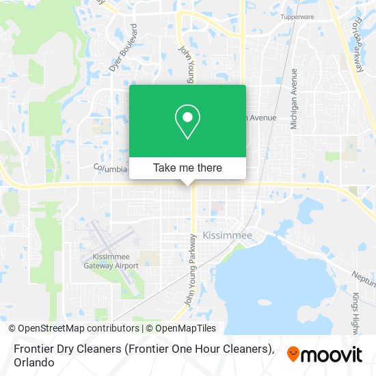 Frontier Dry Cleaners (Frontier One Hour Cleaners) map