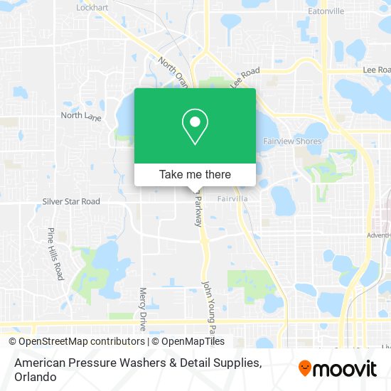 American Pressure Washers & Detail Supplies map