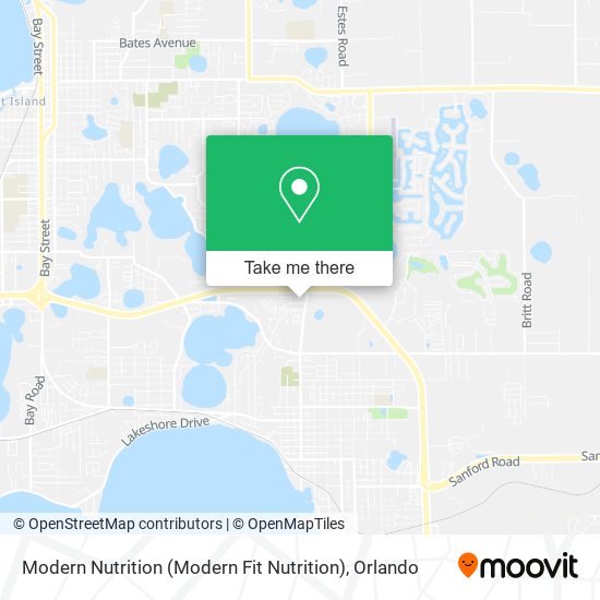 Modern Nutrition (Modern Fit Nutrition) map