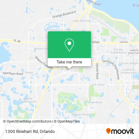 1300 Rinehart Rd map