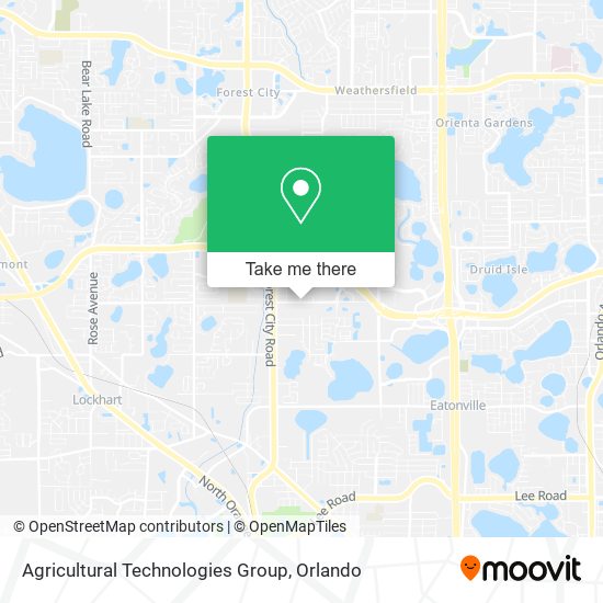 Agricultural Technologies Group map
