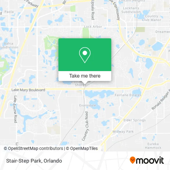 Mapa de Stair-Step Park