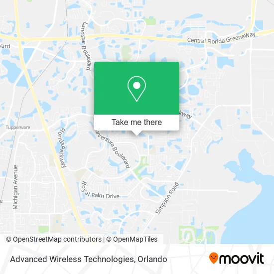 Advanced Wireless Technologies map