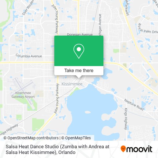 Salsa Heat Dance Studio (Zumba with Andrea at Salsa Heat Kissimmee) map