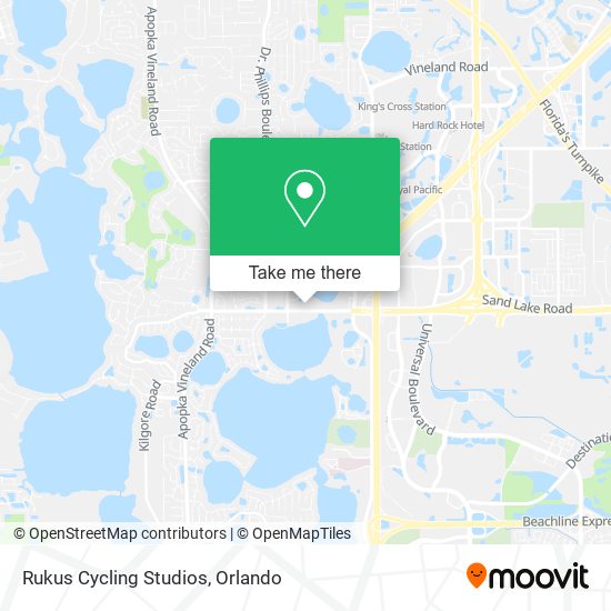 Mapa de Rukus Cycling Studios