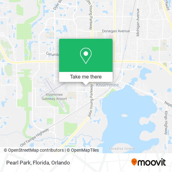 Pearl Park, Florida map