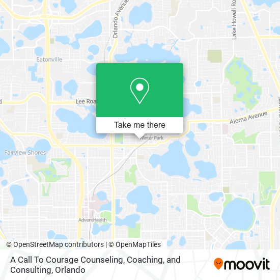 Mapa de A Call To Courage Counseling, Coaching, and Consulting