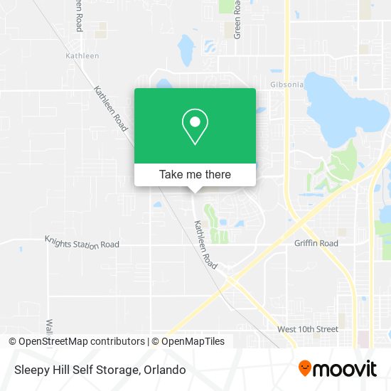 Sleepy Hill Self Storage map