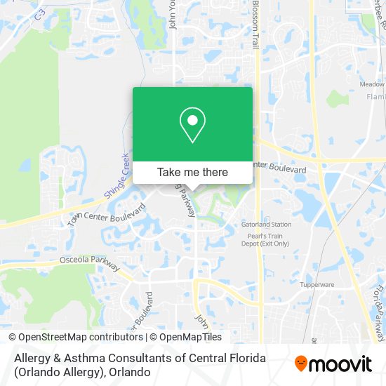 Allergy & Asthma Consultants of Central Florida (Orlando Allergy) map