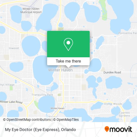 Mapa de My Eye Doctor (Eye Express)