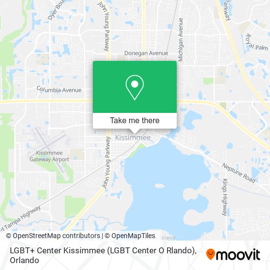 LGBT+ Center Kissimmee (LGBT Center O Rlando) map