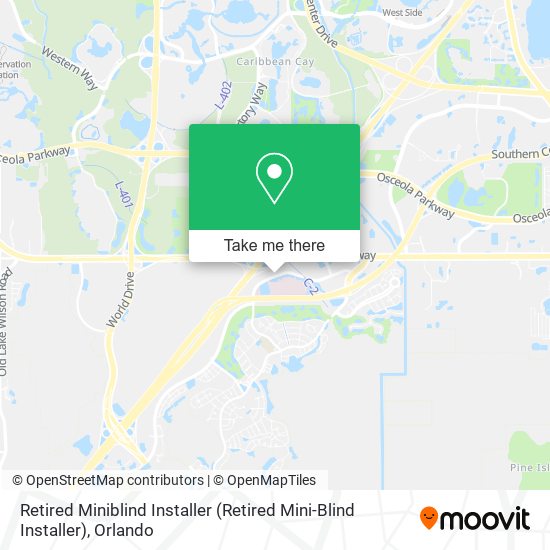 Retired Miniblind Installer (Retired Mini-Blind Installer) map