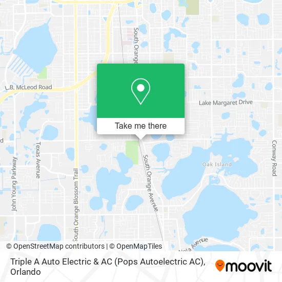 Mapa de Triple A Auto Electric & AC (Pops Autoelectric AC)
