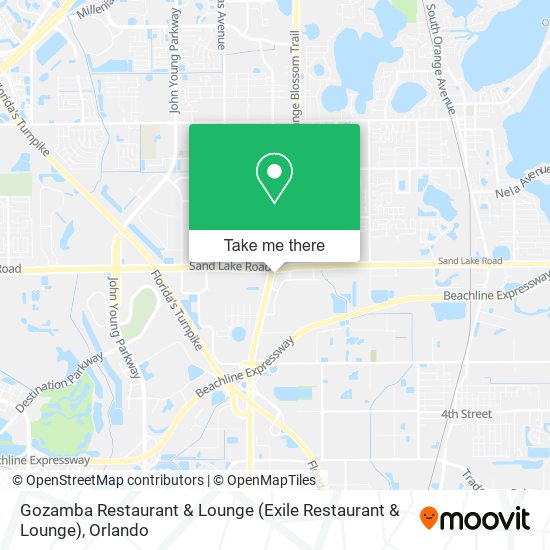 Gozamba Restaurant & Lounge (Exile Restaurant & Lounge) map