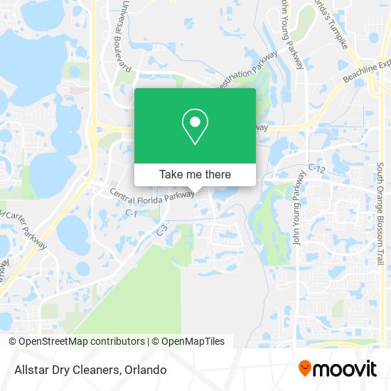 Allstar Dry Cleaners map