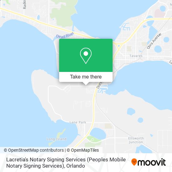 Mapa de Lacretia's Notary Signing Services (Peoples Mobile Notary Signing Services)