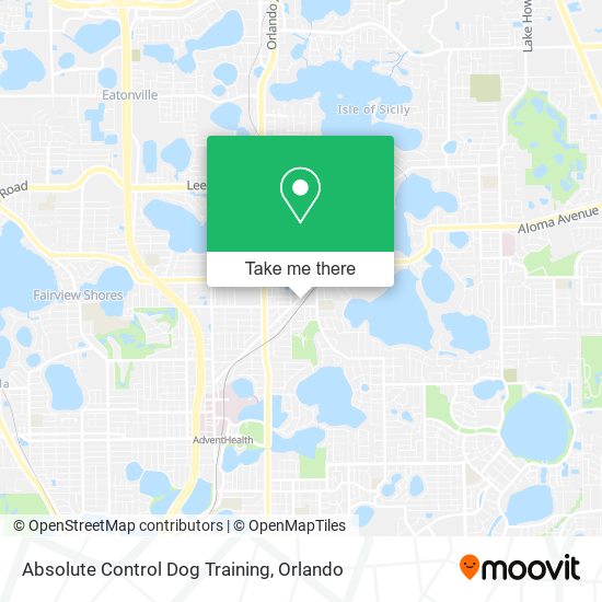 Absolute Control Dog Training map